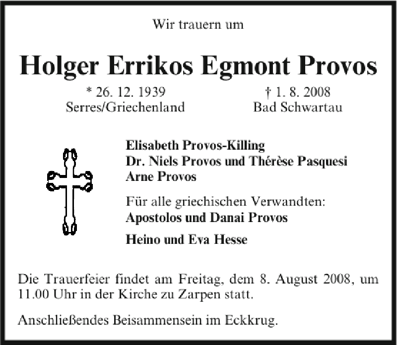 Featured image of post Holger Errikos Egmont Provos