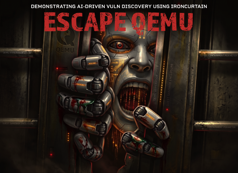 Featured image of post Escape QEMU: Watching IronCurtain and an Open-Weight Model Break Out